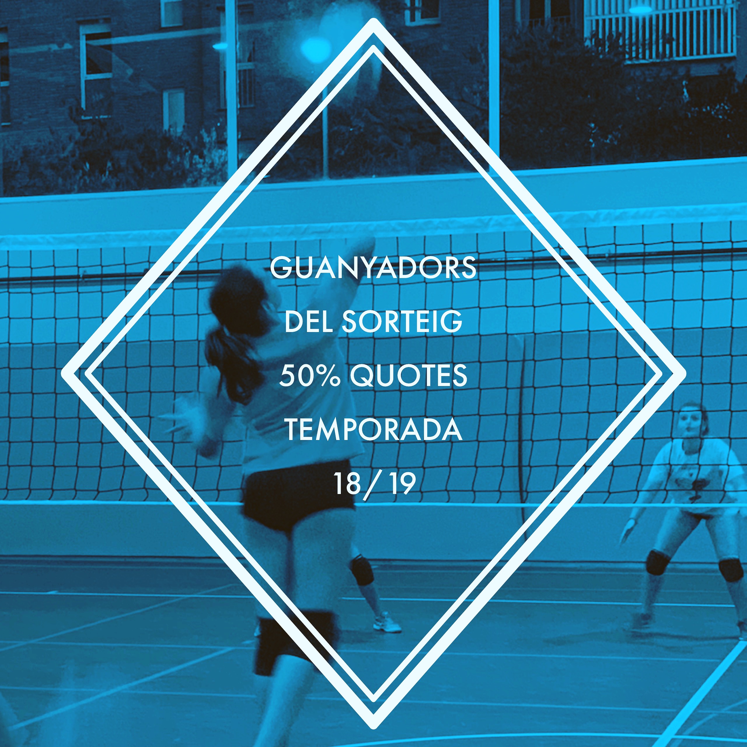 PUBLICATS ELS GUANYADORS DEL SORTEIG DEL 50% DE LES QUOTES